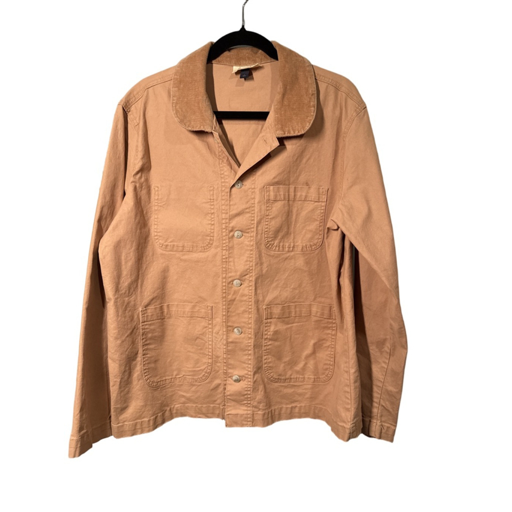 Universal Thread Dusty Pink Corduroy Collar Shirt Jacket Size L Women’s